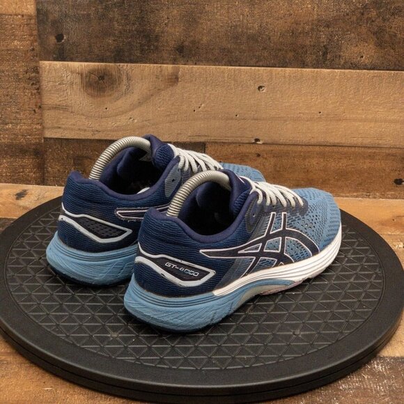 ASICS GT 4000-2 WOMENS ATHLETIC SHOES RUNNING WALKING GYM LOW BLUE SIZE 8 - Picture 8 of 9